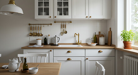 modern kitchen interior