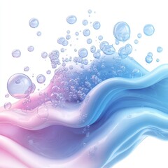 abstract background with bubbles