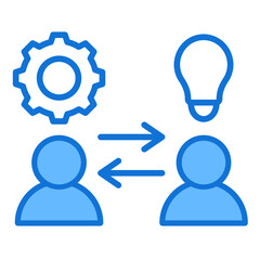 Coaching  Icon Element For Design
