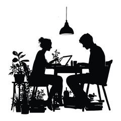 Fototapeta premium Office Workers Having Break in Relaxed Workspace