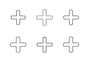 Fototapeta premium plus icon line art vector illustration