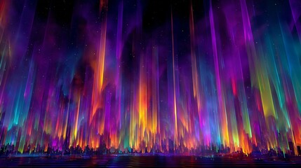 Urban Light Show Animation/都市の光ショーアニメーション10