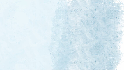Blue watercolor background with copyspace for your design. vector.