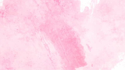 Pink watercolor background with copyspace for your design. vector.