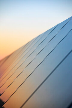 Sunset solar farm in Texas