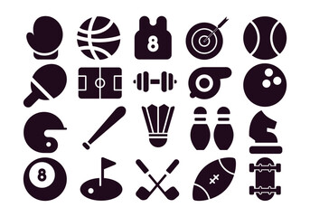 Glyph Sport Icon Element