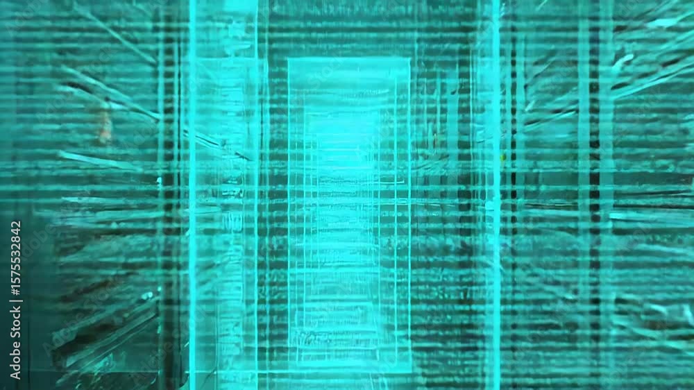 Poster server room futuristic technology transforming big data storage and processing