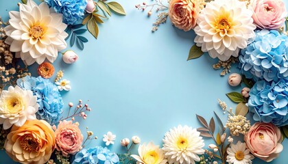 Floral arrangement showcase studio setting photography vibrant colors overhead view nature's beauty