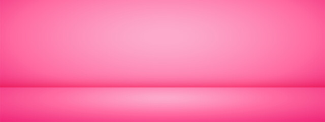 Limbo soft pink background. Abstract studio gradient bg. Modern banner with empty space for advertising text. Vector illustration.