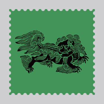 Ancient Chinese traditional pattern vector material