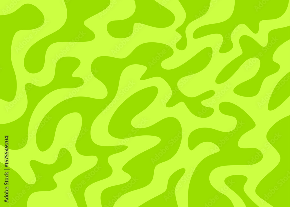 Poster abstract background with seamless melting line pattern