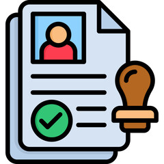 Work Permit Icon