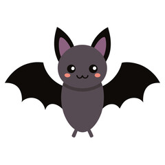 black cat with a bat