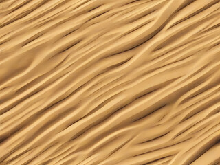 Sand background top view, desert or beach texture with golden sandy waves or dunes. Ocean or sea bottom, grainy abstract wallpaper or backdrop, nature, coastline. Realistic 3d vector illustration