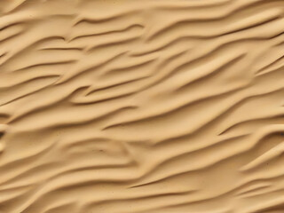 Sand background top view, desert or beach texture with golden sandy waves or dunes. Ocean or sea bottom, grainy abstract wallpaper or backdrop, nature, coastline. Realistic 3d vector illustration