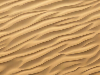 Sand background top view, desert or beach texture with golden sandy waves or dunes. Ocean or sea bottom, grainy abstract wallpaper or backdrop, nature, coastline. Realistic 3d vector illustration
