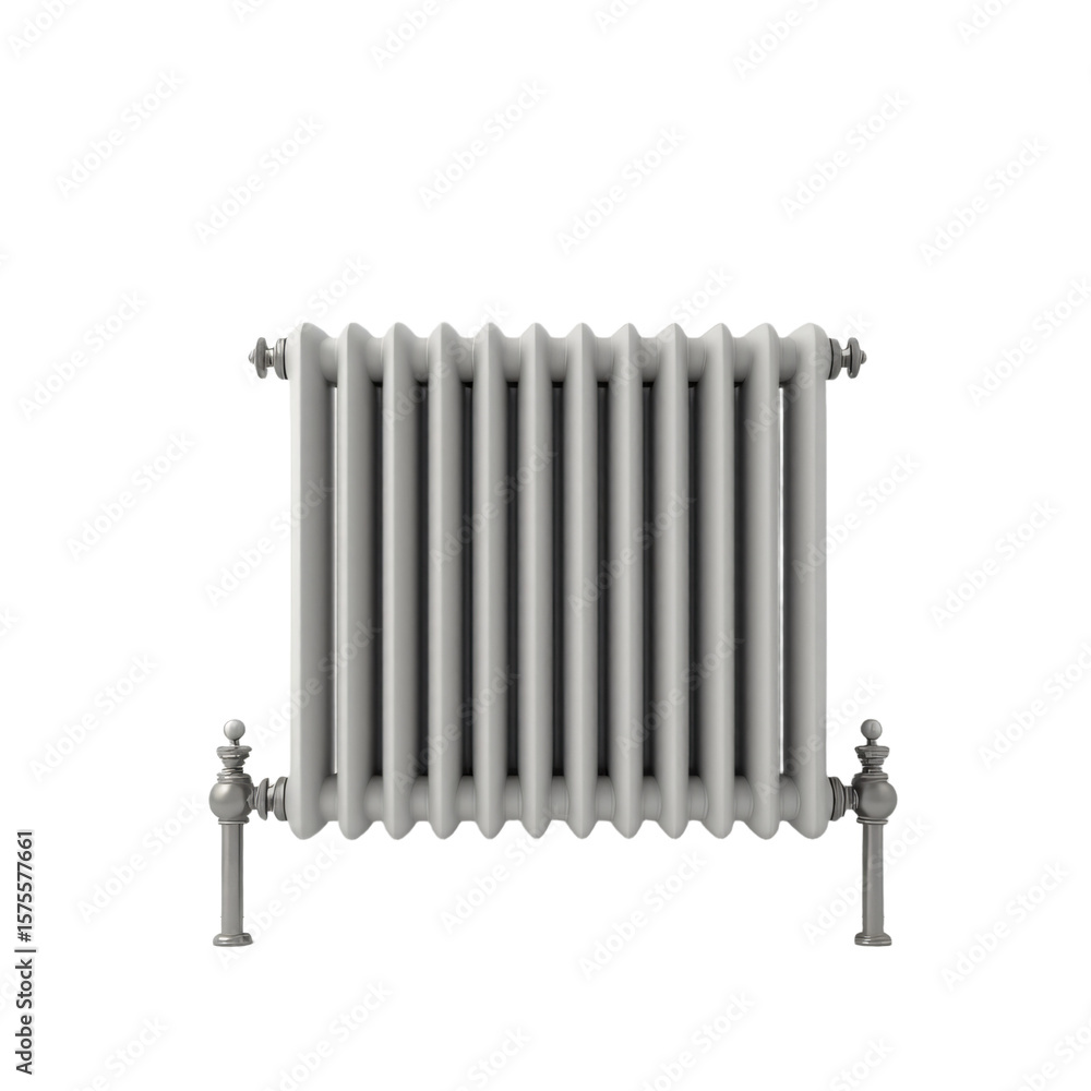 Aufkleber radiator isolated on an a empty plain background