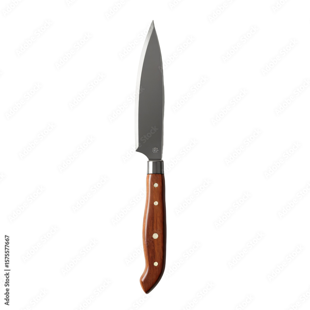 Poster pruning knife isolated on an empty plain background