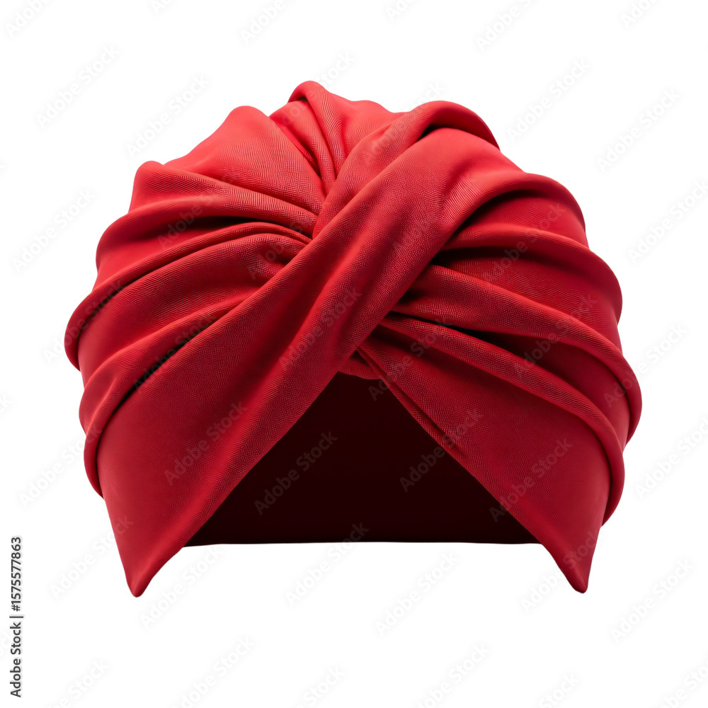 Poster turban isolated on an a empty plain background