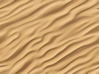 Sand background top view, desert or beach texture with golden sandy waves or dunes. Ocean or sea bottom, grainy abstract wallpaper or backdrop, nature, coastline. Realistic 3d vector illustration