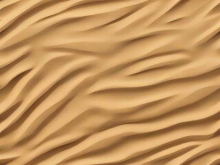 Sand background top view, desert or beach texture with golden sandy waves or dunes. Ocean or sea bottom, grainy abstract wallpaper or backdrop, nature, coastline. Realistic 3d vector illustration