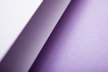 Diagonally divided 3d purple background, close up