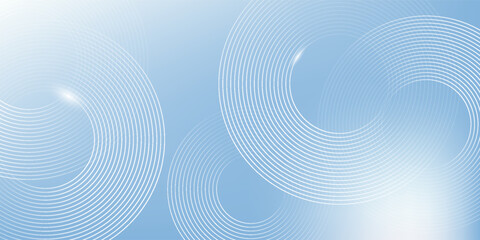 Abstract blue modern background with circle elements.eps 10
