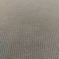 Gray Knitted Cotton Fabric Texture Details