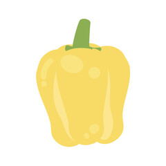 黄パプリカ　イラスト
