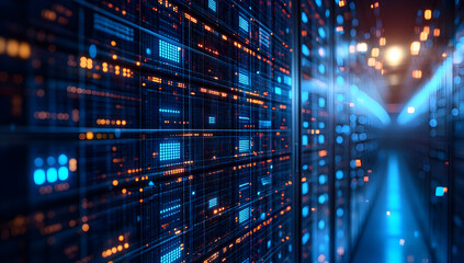 Fototapeta premium Modern Document Management Technologies Featuring Smart Devices, Cloud-Based Collaboration, and Advanced Software Solutions Driving Increased Organizational Productivity and Seamless Workflow Integrat