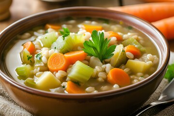 Hearty Vegetable Barley Soup