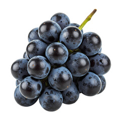 Juicy Black Grapes: Vibrant Fruit Photography for Websites & Designs
