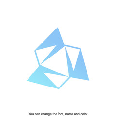 Trilogic Logo Template Design Vector