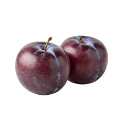 Two Plums: A Vibrant Close-Up