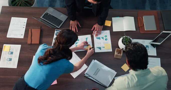 Documents, planning and writing with above of business people for meeting, market proposal and charts. Project progress, data analysis and teamwork with employees in agency for collaboration