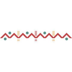 Ethnic Ornament Border
