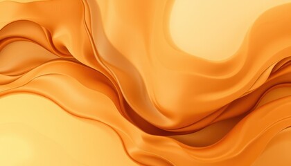 Fototapeta premium Abstract flowing amber waves