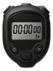 Digital stopwatch with lap memory function for timing biathlon laps