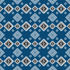 vector seamless pattern with geometric shapes