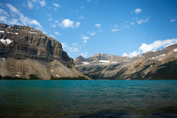 alpine lake in banff, canada