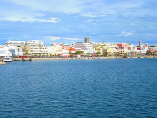 Skyline Hamilton Bermuda Harbor 