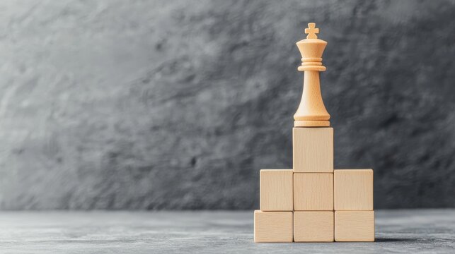 Strategic chess move chessboard still life minimalist setup close-up mastering the game