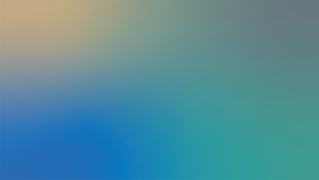 soft spoken cold blue green gradient layout design poster