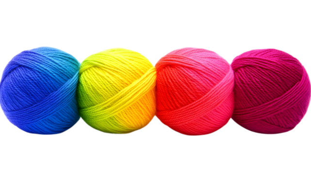 Vibrant yarn crafting event studio photography colorful close-up creativity