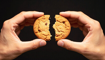 Breaking a Cookie in Half