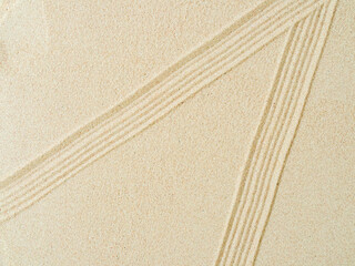 Zen garden sand background japanese balance Meditation relax buddhism spirituality, pattern line wave mandala mockup spa vacation yoga lifestyle natural desert summer, texture desert, aroma therapy.