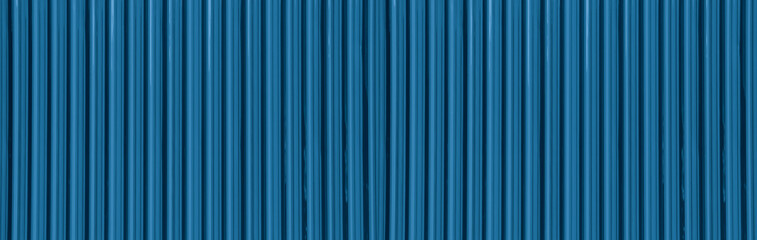 Metal roof blue corrugated iron sheet aluminium steel background wall panel tile construction siding building line pattern texture seamless architecture plate frame container floor backdrop
