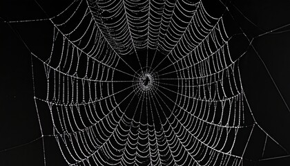 Dew-kissed spiderweb (1)