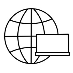 globe related vector icon