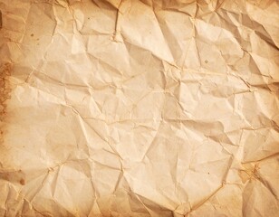 Obraz premium Crinkled vintage paper texture